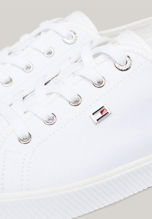 Tommy Hilfiger - Canvas sneaker - white