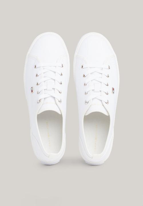 Tommy Hilfiger - Canvas sneaker - white