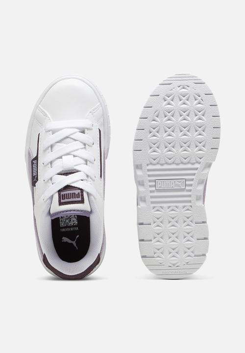 PUMA - Mayze Crashed Ps - Puma White-Pale Plum