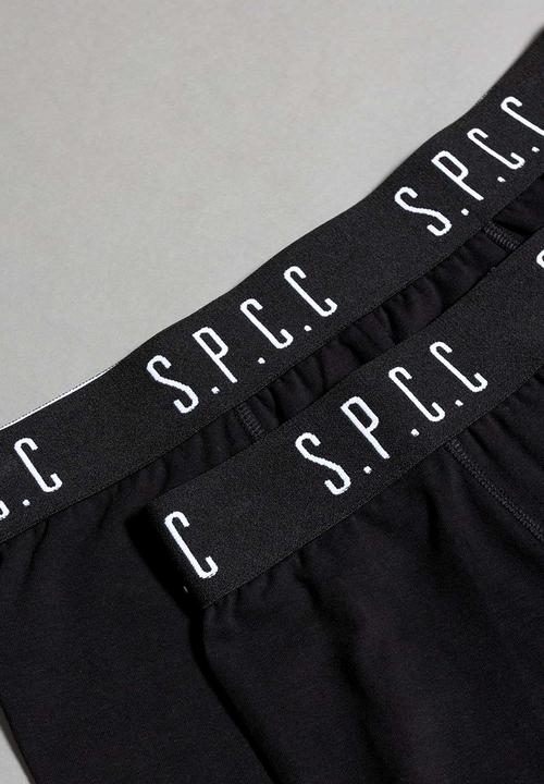 S.P.C.C - Emperador Boxer 2 Pack - Black