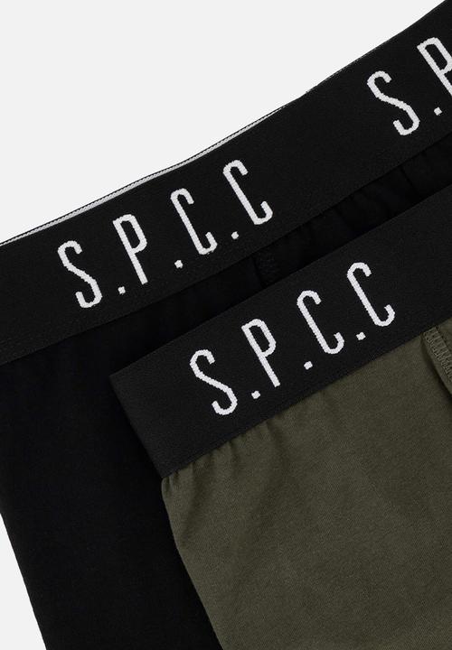 S.P.C.C - Emperador Boxer 2 Pack - Black & Fatigue