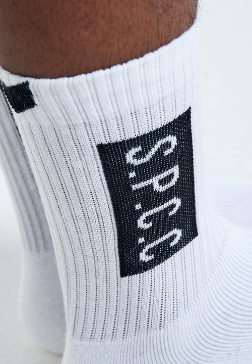 S.P.C.C - Johnson Socks 3 Pack - White