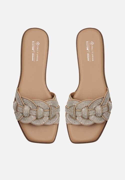 Call It Spring - Melina slip-on sandal - bone