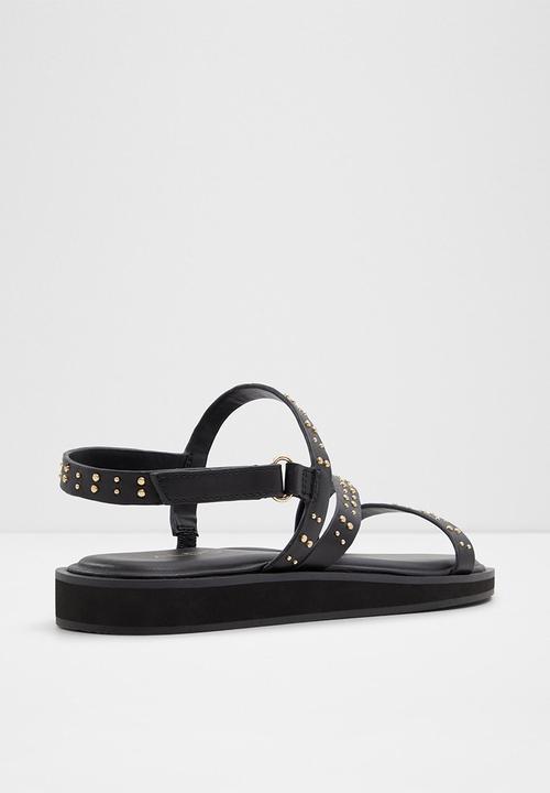 ALDO - Nydalinwan ankle strap sandal - black