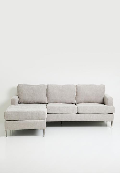Sixth Floor - Bali 3 chaise lounge - taupe