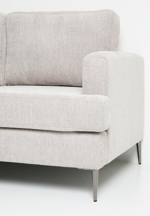 Sixth Floor - Bali 3 chaise lounge - taupe
