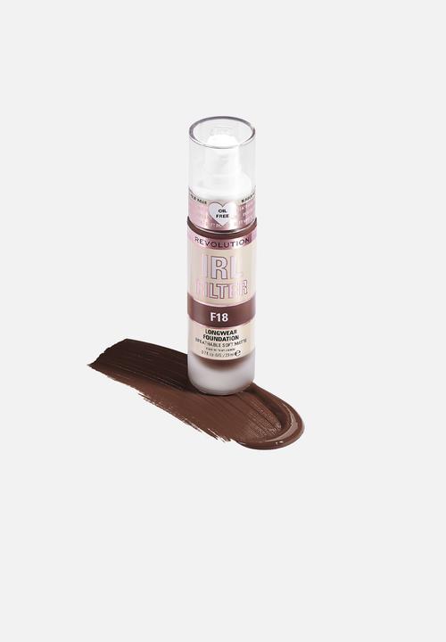 Revolution - IRL Filter Longwear Foundation - F18