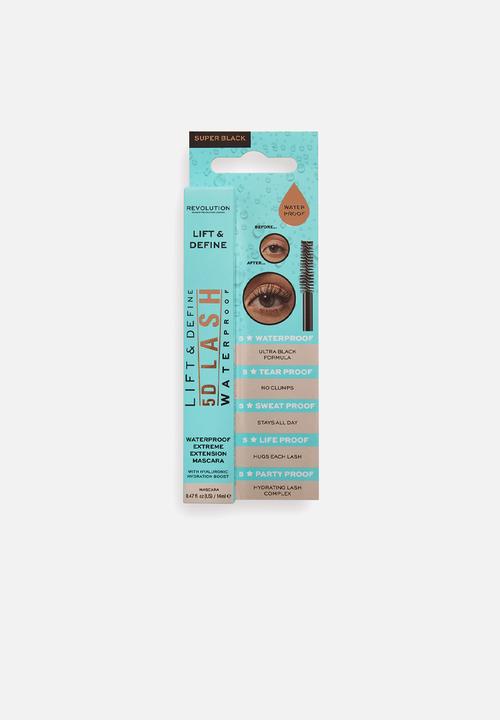 Revolution - 5D Lash Waterproof Mascara - Black