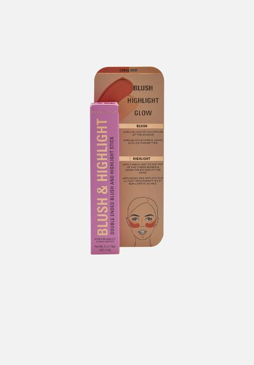 Revolution - Blush & Highlight Stick - Coral Dew
