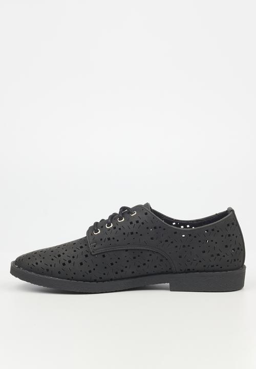 Viabeach - Vespa 13 lace brogue - black
