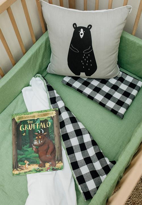 Phlo Studio - Cotton fitted sheet - washed fern