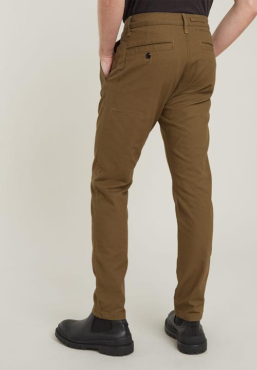 G-STAR - Bronson 2.0 slim chino - dark olive