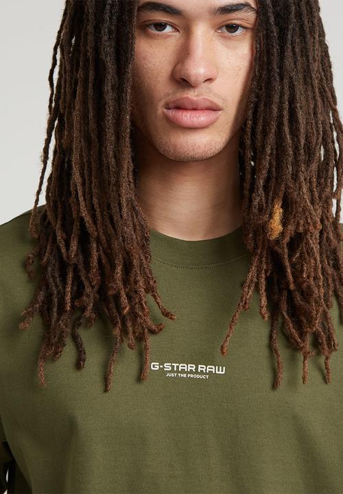 G-STAR - Center chest boxy r t - shadow olive