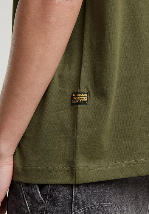 G-STAR - Center chest boxy r t - shadow olive