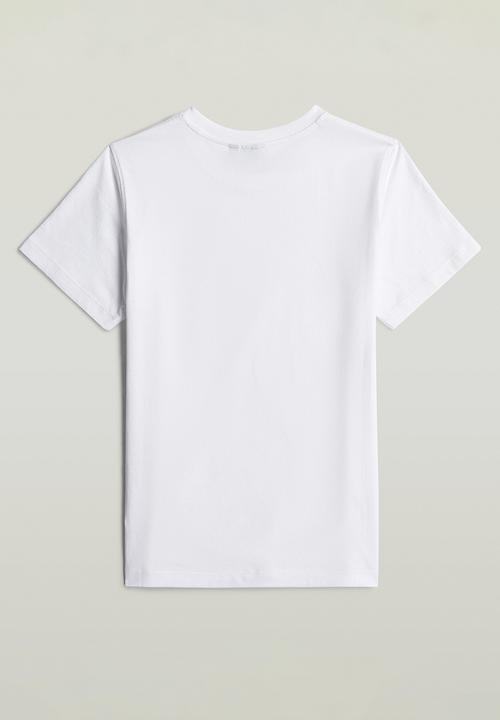 G-STAR - T-shirt s\s regular - white