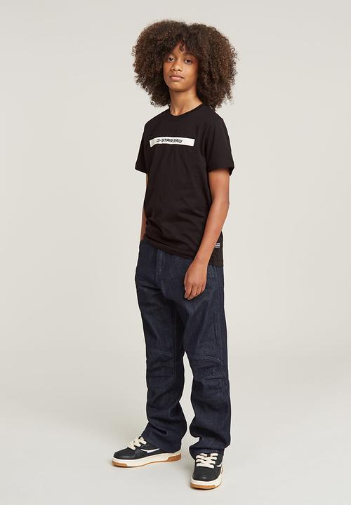G-STAR - T-shirt s\s regular - dk black