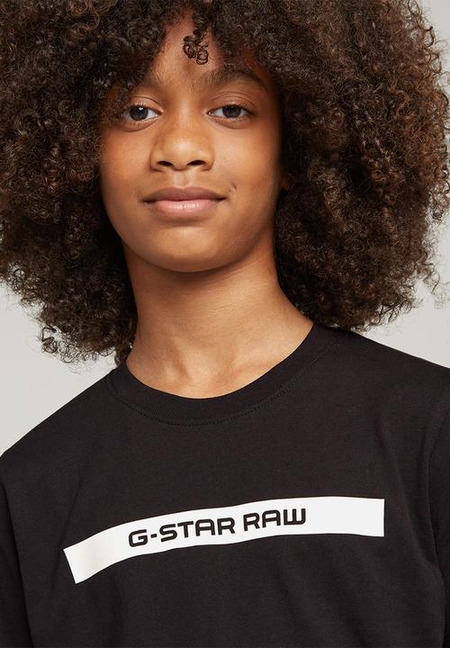 G-STAR - T-shirt s\s regular - dk black