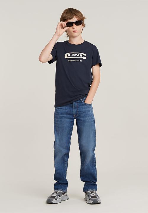 G-STAR - 3301 straight jeans - medium aged