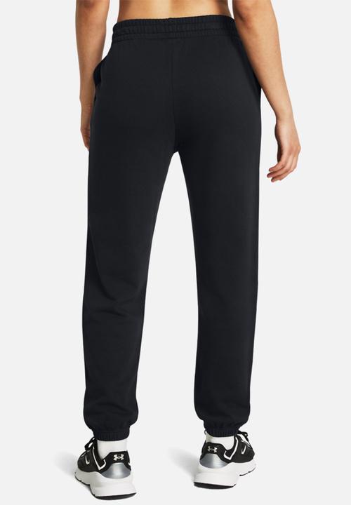 Under Armour - Ua Rival Terry Jogger - Black / White