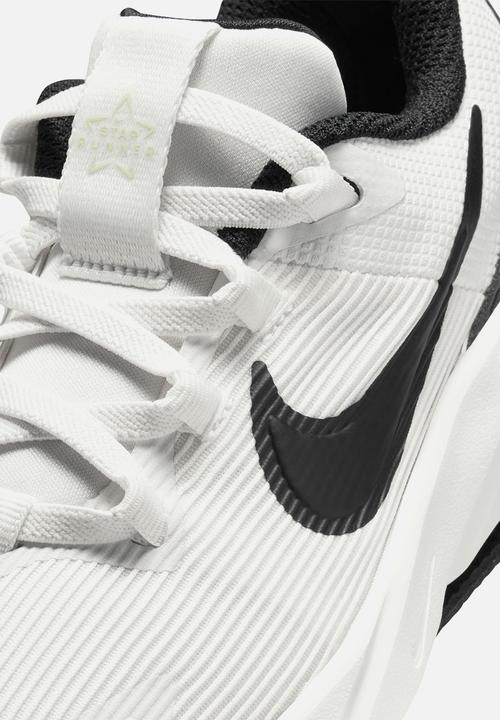 Nike - Nike Star Runner 4 Ps - Summit White/Black-Barely Volt-White