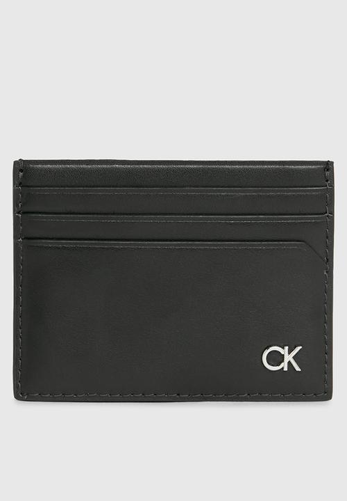 Calvin Klein - Metal CK Cardholder 6Cc - CK Black