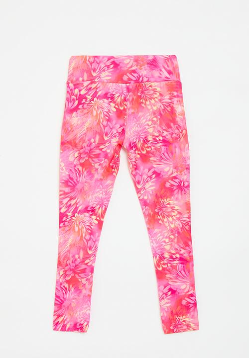 Converse - Cnvg high rise printed legging - chaos fuchsia