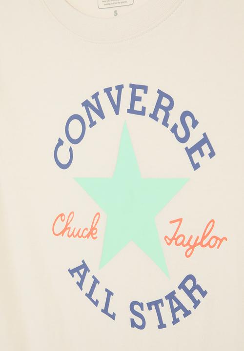 Converse - Cnvb sustainable core short sleeve tee - converse natural ivory