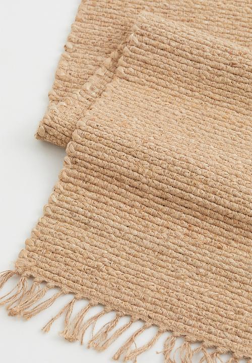 H&M - Rectangular jute rug - beige
