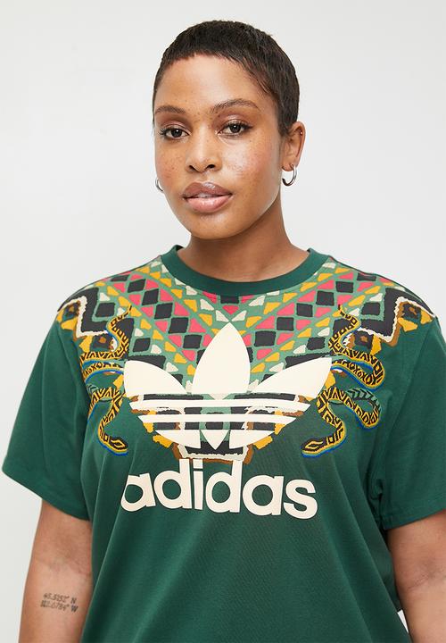 adidas Originals - Plus Farm Dress - Mineral Green