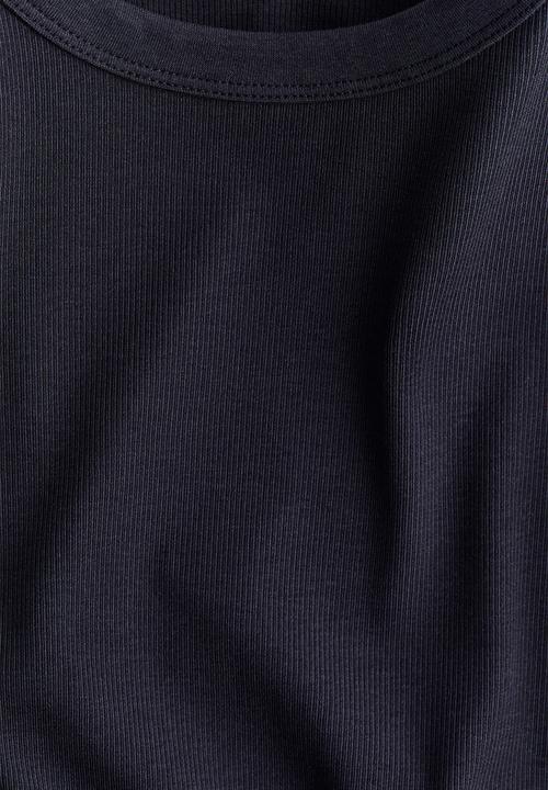 H&M - Ribbed modal-blend top - blue