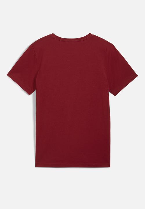 PUMA - Ess+ 2 Col Logo Tee B - Intense Red