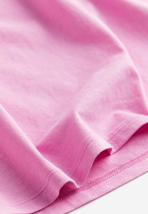 H&M - Cotton T-shirt - pink