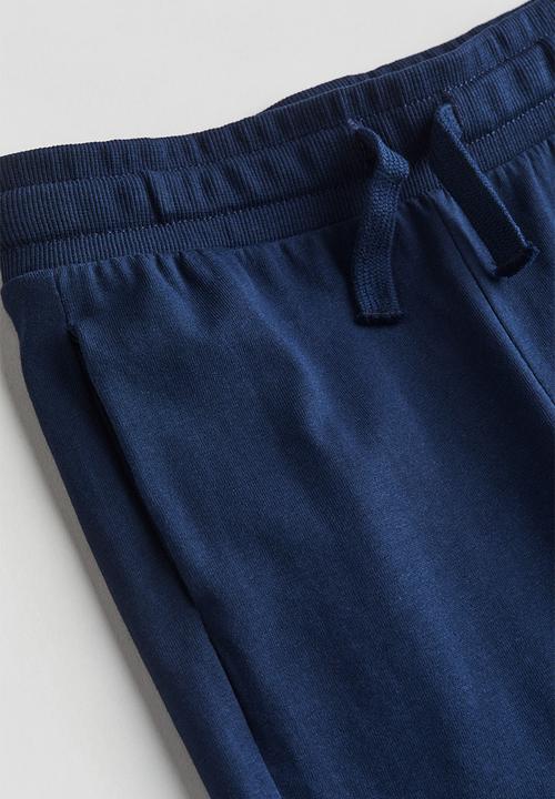 H&M - Jersey joggers - navy blue