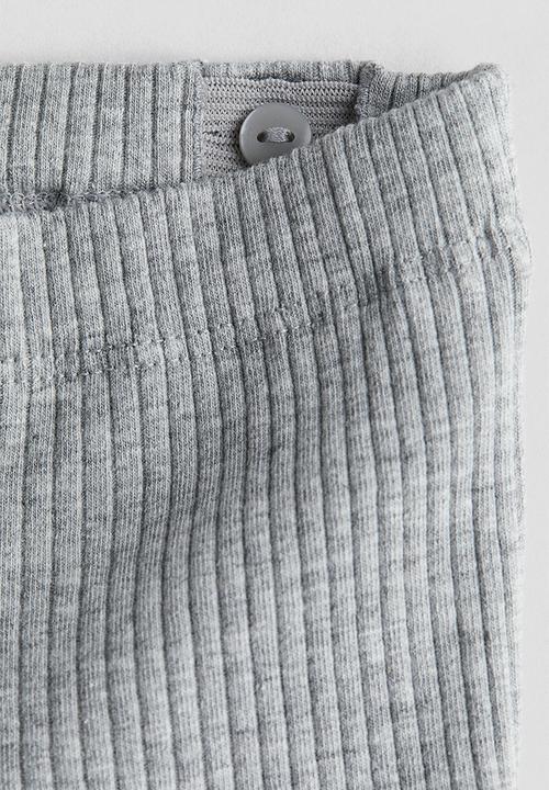 H&M - 2-Piece cotton set - grey marl