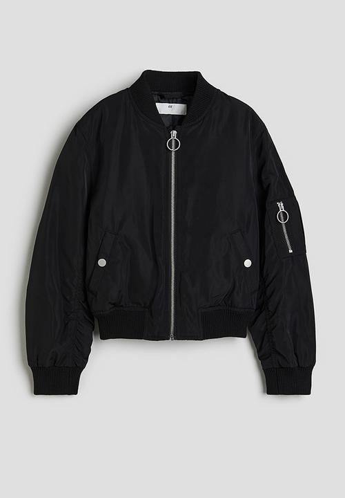 H&M - Bomber jacket - black