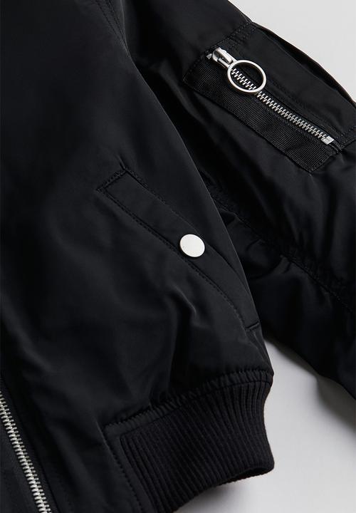H&M - Bomber jacket - black
