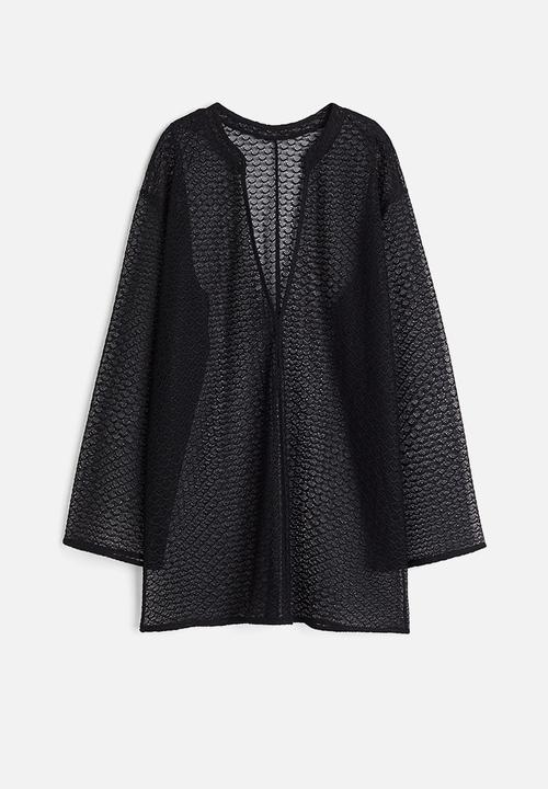 H&M - Knitted tunic - black