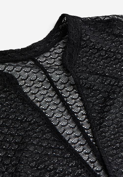 H&M - Knitted tunic - black