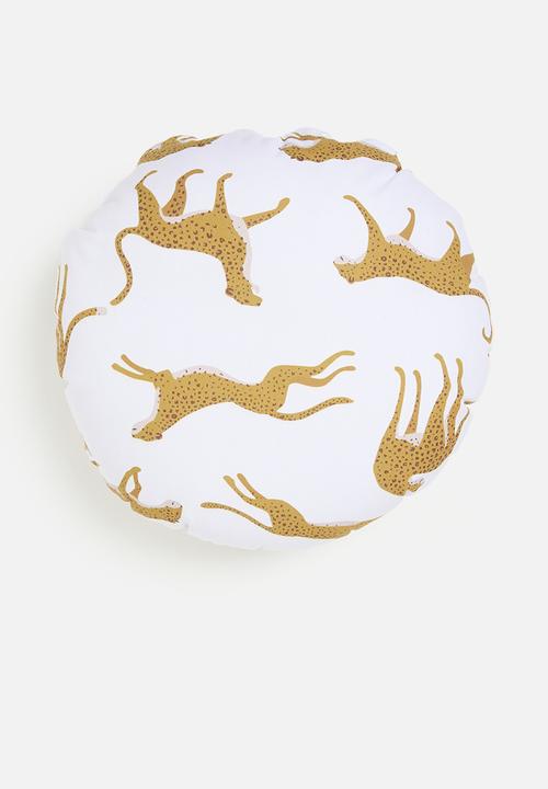 Sixth Floor - Cheetah cushion - multi