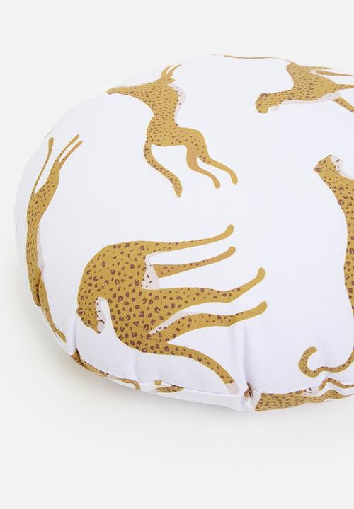 Sixth Floor - Cheetah cushion - multi