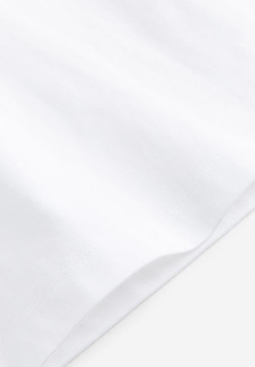 H&M - Boxy-style cotton T-shirt - white