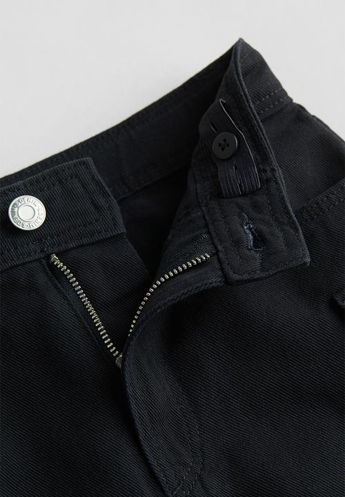 H&M - Cargo skirt - black