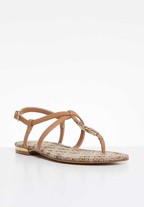 GUESS - Gwmeaa thong sandal - caramel