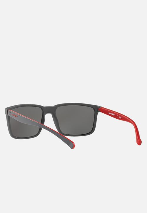 Arnette - Stripe grey mirror silver 58mm  - matte grey