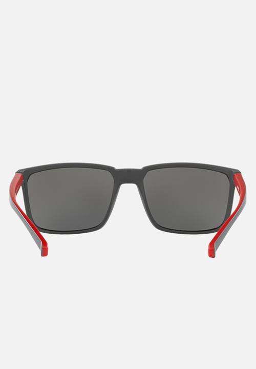 Arnette - Stripe grey mirror silver 58mm  - matte grey