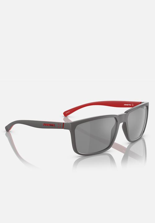Arnette - Stripe grey mirror silver 58mm  - matte grey