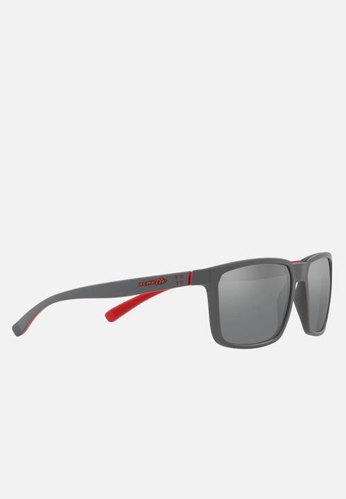 Arnette - Stripe grey mirror silver 58mm  - matte grey