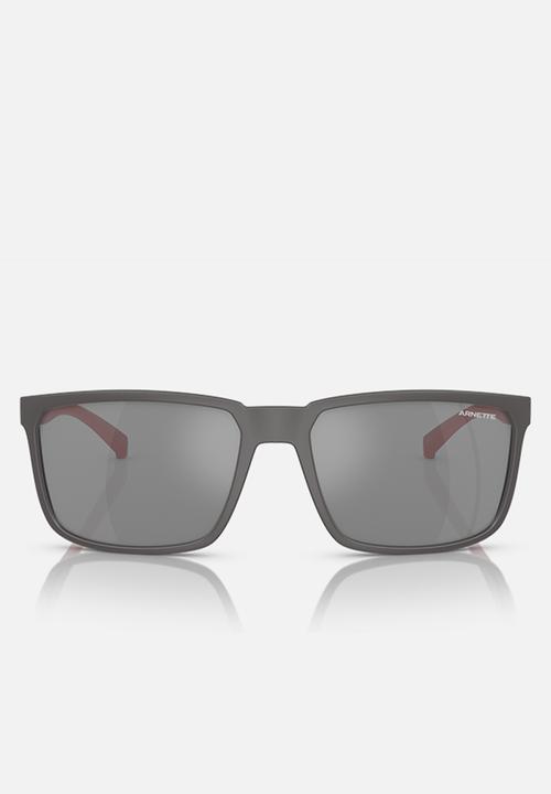 Arnette - Stripe grey mirror silver 58mm  - matte grey