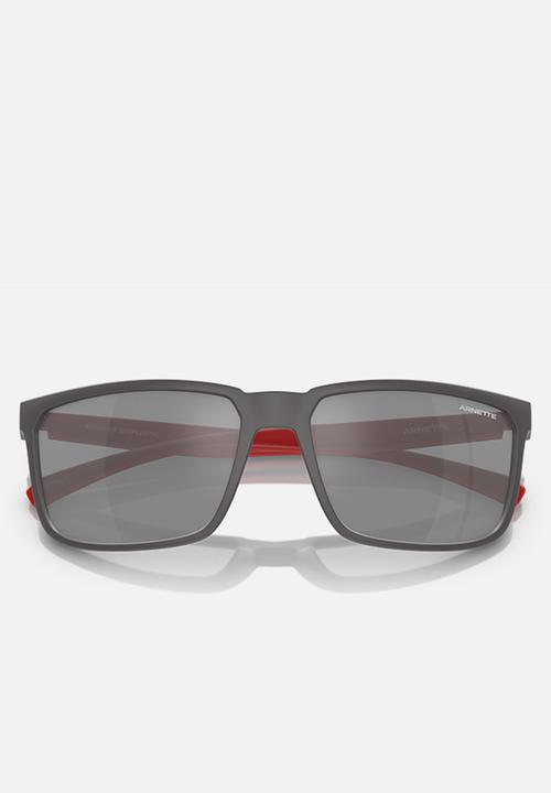 Arnette - Stripe grey mirror silver 58mm  - matte grey