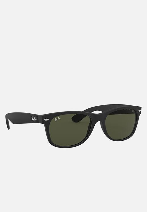 Ray-Ban - New wayfarer sunglasses 55mm - crystal - green & black 